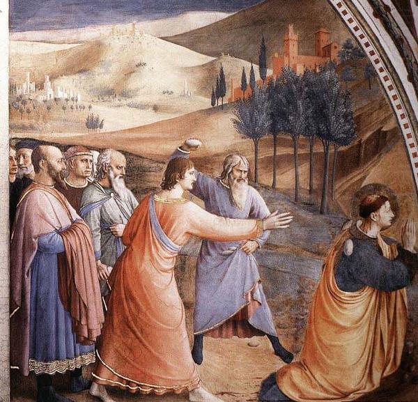ANGELICO  Fra The Stoning of St Stephen china oil painting image